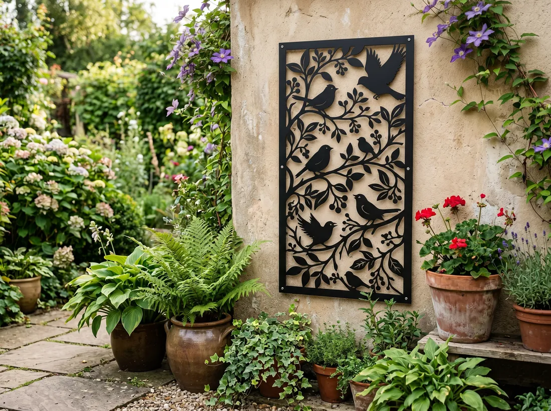 Birds & Branches Panel — Deco Zoosh