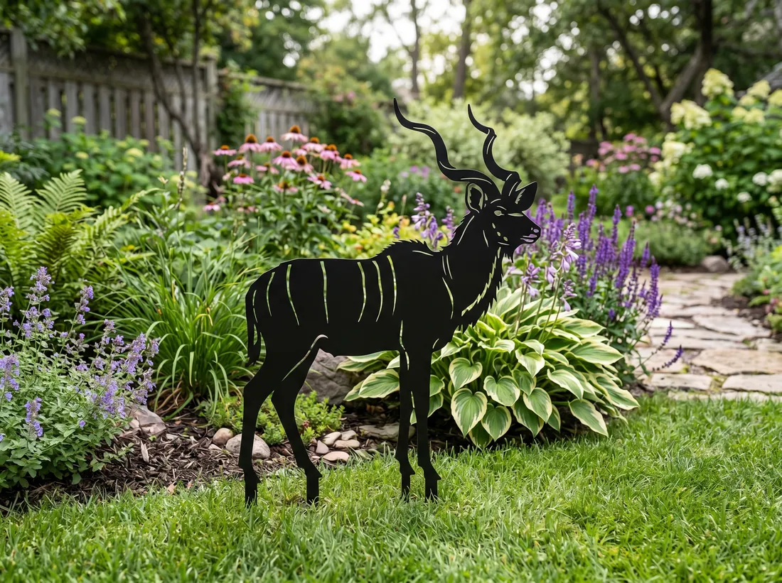 Kudu Silhouette — Deco Zoosh